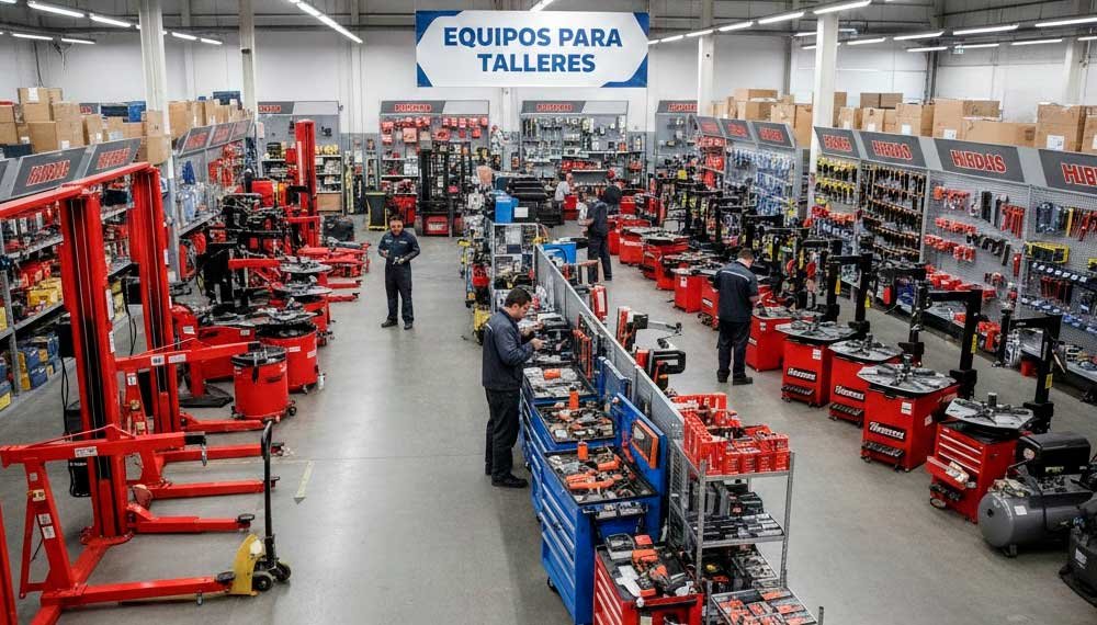 Equipamiento para taller mecánico